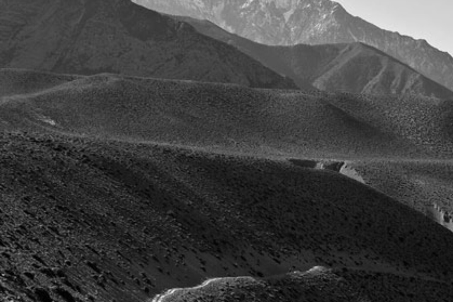 Mountains as far as you can see